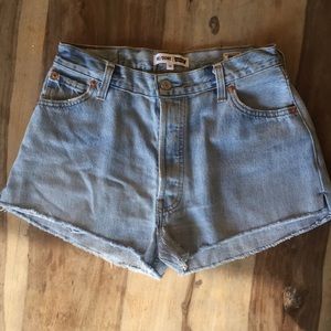 RE/DONE Levi Denim Shorts